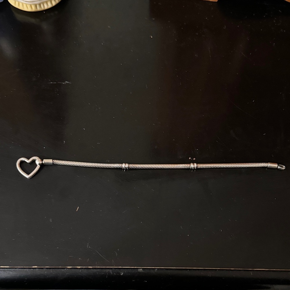 **price firm** Pandora heart bracelet size 7.1
